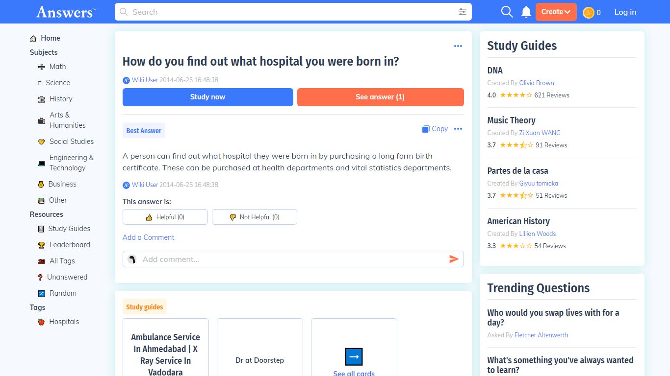 How do you find out what hospital you were born in? - Answers